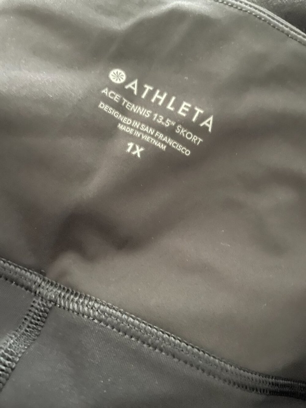 Athleta Ace High Rise 13 1/2 Tennis Skort - Picture 2 of 4